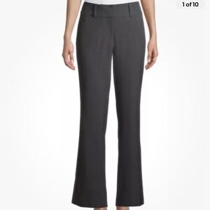 Time and Tru Women’s Mid Rise Bootcut Stretch Gray Trouser Pants Size 4 NWT